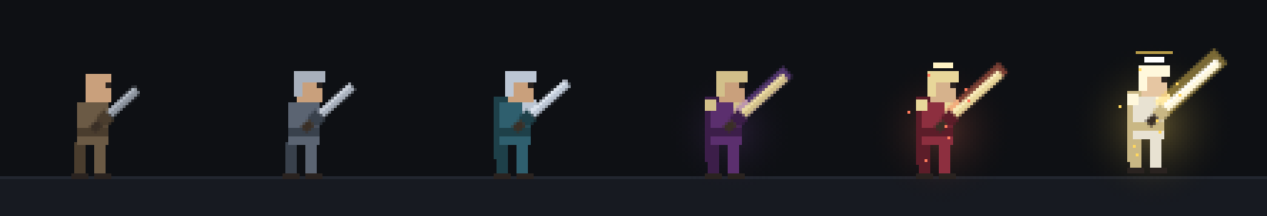 Swordsman Progression